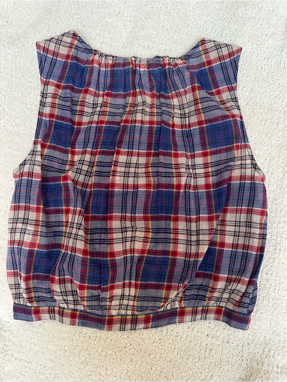 Doen Theo top in plaid - Picture 2 of 5